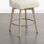 Tabouret de comptoir pivotant rembourré-1226042878
