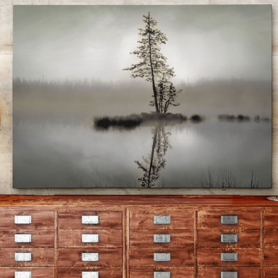 « aube reflection » par denis frates, reproduction de photo sur toile tendue