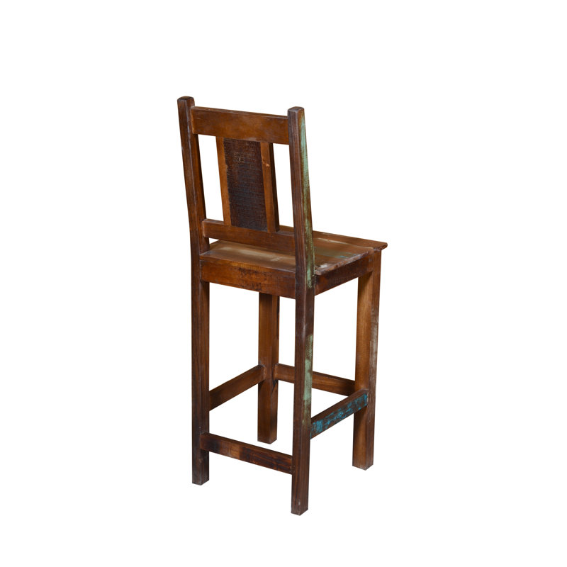 Edmead Solid Wood Counter Stool