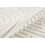 Andressa Solid Colour Ivory Area Rug-450536857