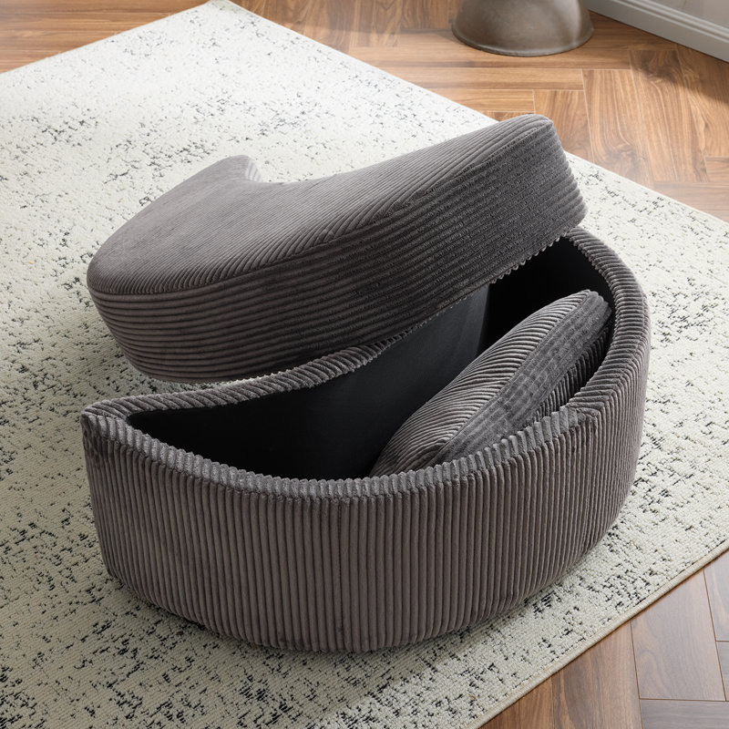 Repose-pieds 19 po, Gris