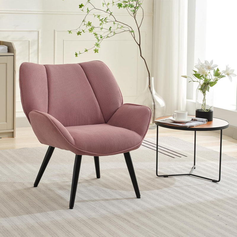 Side Chair, Pink, Pink