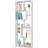 Asymmetrical 5-Tier Display Shelf & Bookcase for Multi-Functional Storage and Decor-1651698565