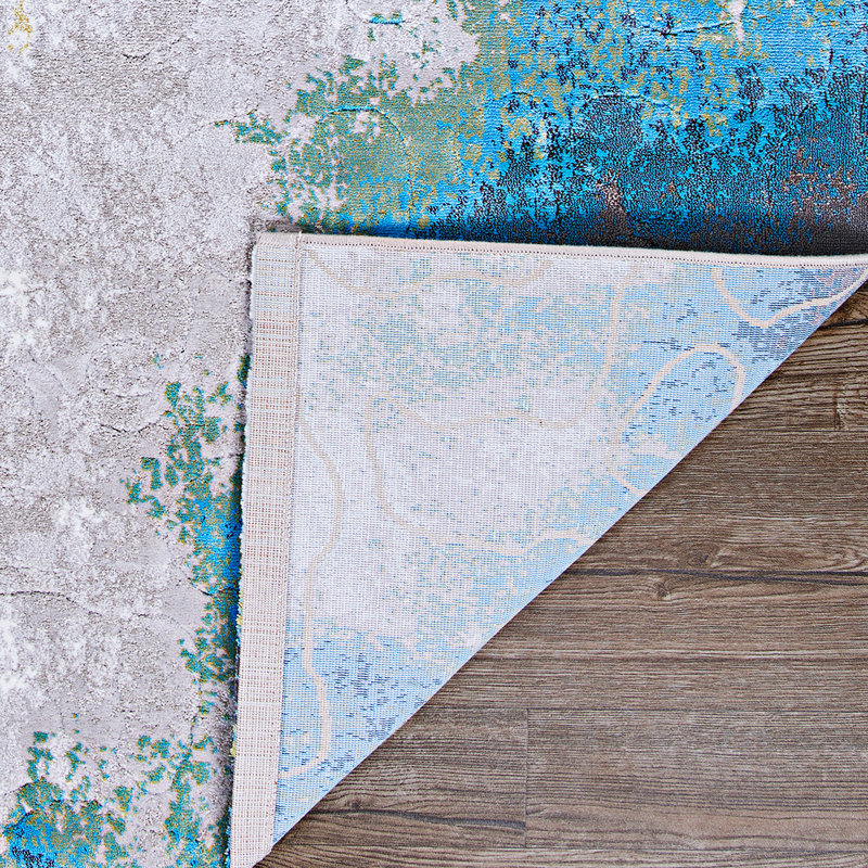 Parmley Abstract Indoor Rug, Rectangle 5'3" x 7'6"