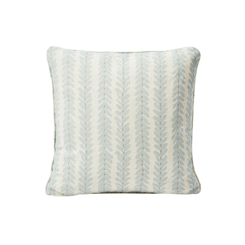 Oreiller Schumacher x Veere Grenney Woodperry, Bleu, H 20 po x l 20 po