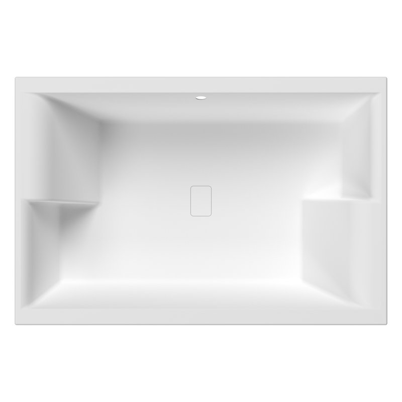 1800mm x 1200mm Soaking Acrylic Bathtub