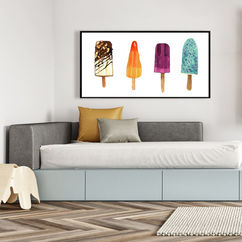 Iced lollipop - 24"x48" Framed canvas