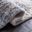 Tapis ivoire / bleu Niels-112930224