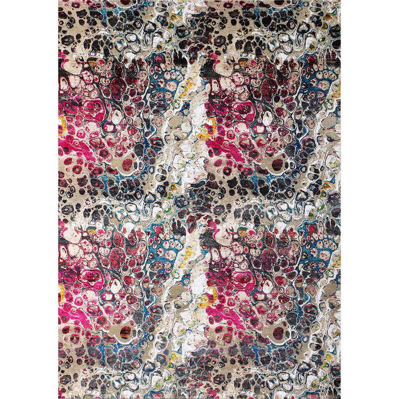 Abstract Area Rug, Rectangle 9' x 12'