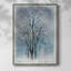 «Silver Tree I», reproduction encadrée - bois massif-1858200882