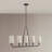 Linear 5-Light Chandelier