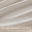 Paire de rideaux de fenêtre 100% polyester 52 x 84 po Luna White-129020589