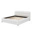 Lit plateforme tapissier Mid-Century-355193414