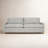 Louisa 87'' Square Arm Sofa Bed-50259732