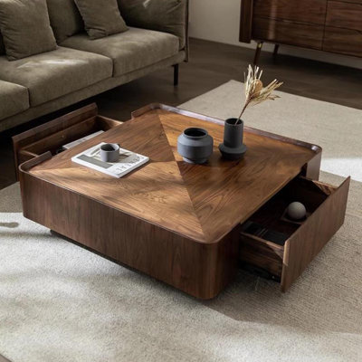 Italian style wooden tea table.