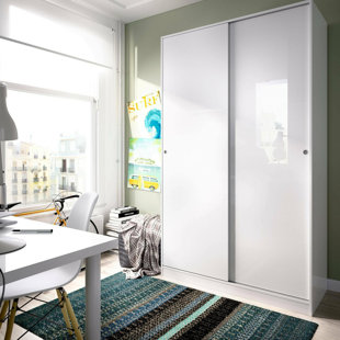 2 Door Manifactured Wood Wardrobe