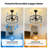 19" Modern Ceiling Fan With Light Kit And Remote Control 6 Speeds Timer For Bedroom-1351323751
