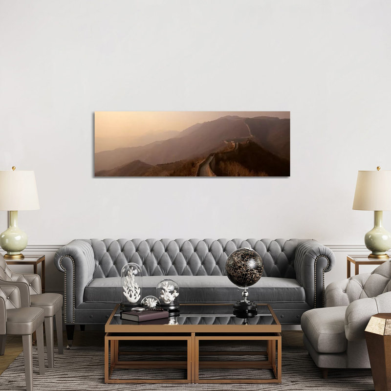 Mutianyu Section, Great Wall Of China - Wrapped Canvas Panoramic Print, 152.4 cm H x 50.8 cm W x 1.91 cm D