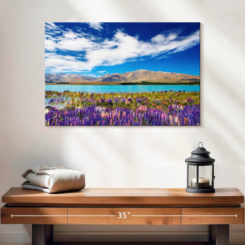 Alvord floral, lac de Nouvelle-Zélande