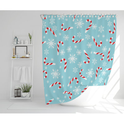 Wing Polyester Shower Curtain Set