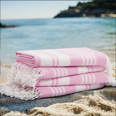  Salty Stripe Beach Towel Set