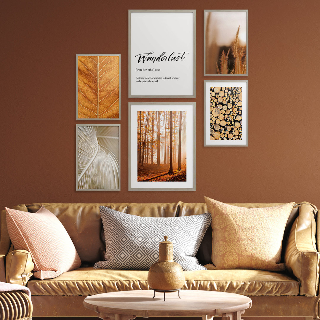 Herbst – Poster Set mit 6 Postern ohne Rahmen