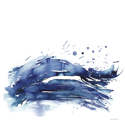Coastal Splash III by Mercedes Lopez Charro - Wrapped Canvas Painting