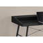 Bureau d'ordinateur, bureau personnel, ordinateur portable, tablettes de rangement, travail, stratifié, métal, contemporain, moderne-570917015