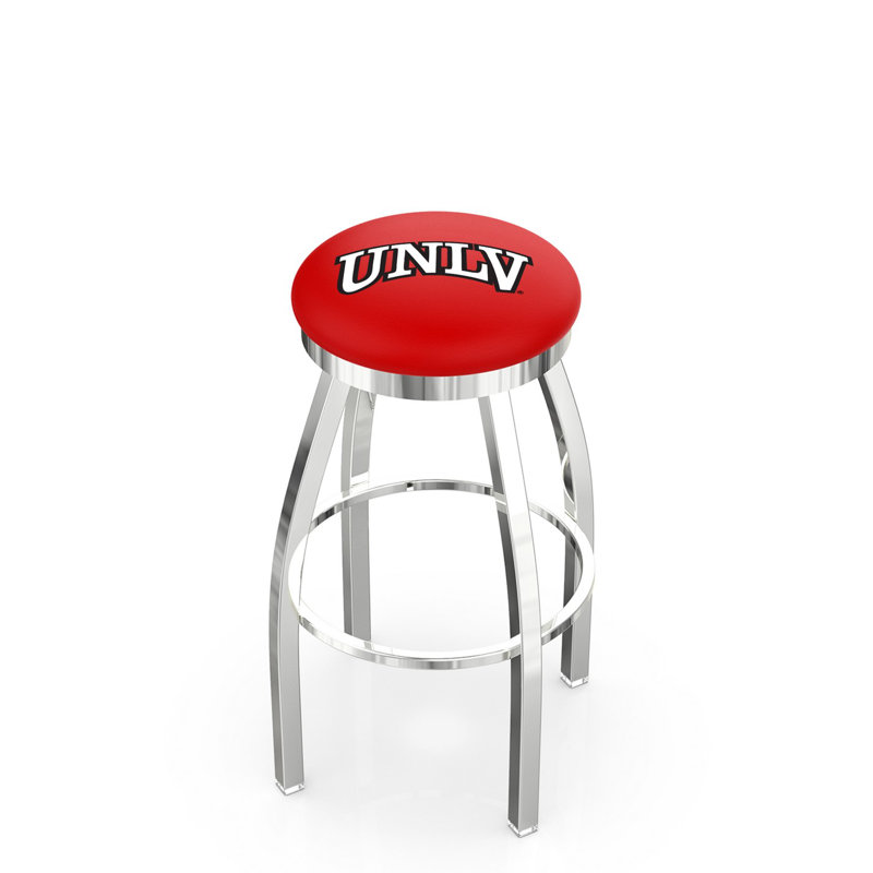 NCAA Swivel Counter and Bar Stool, UNLV, "Counter Stool (25" Seat Height)"