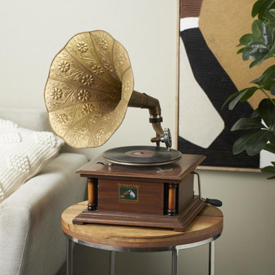 Sculpture fonctionnelle de Gramophone