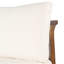 Chaise de salle à manger d'extérieur en bois d'acacia (ensemble de 4)