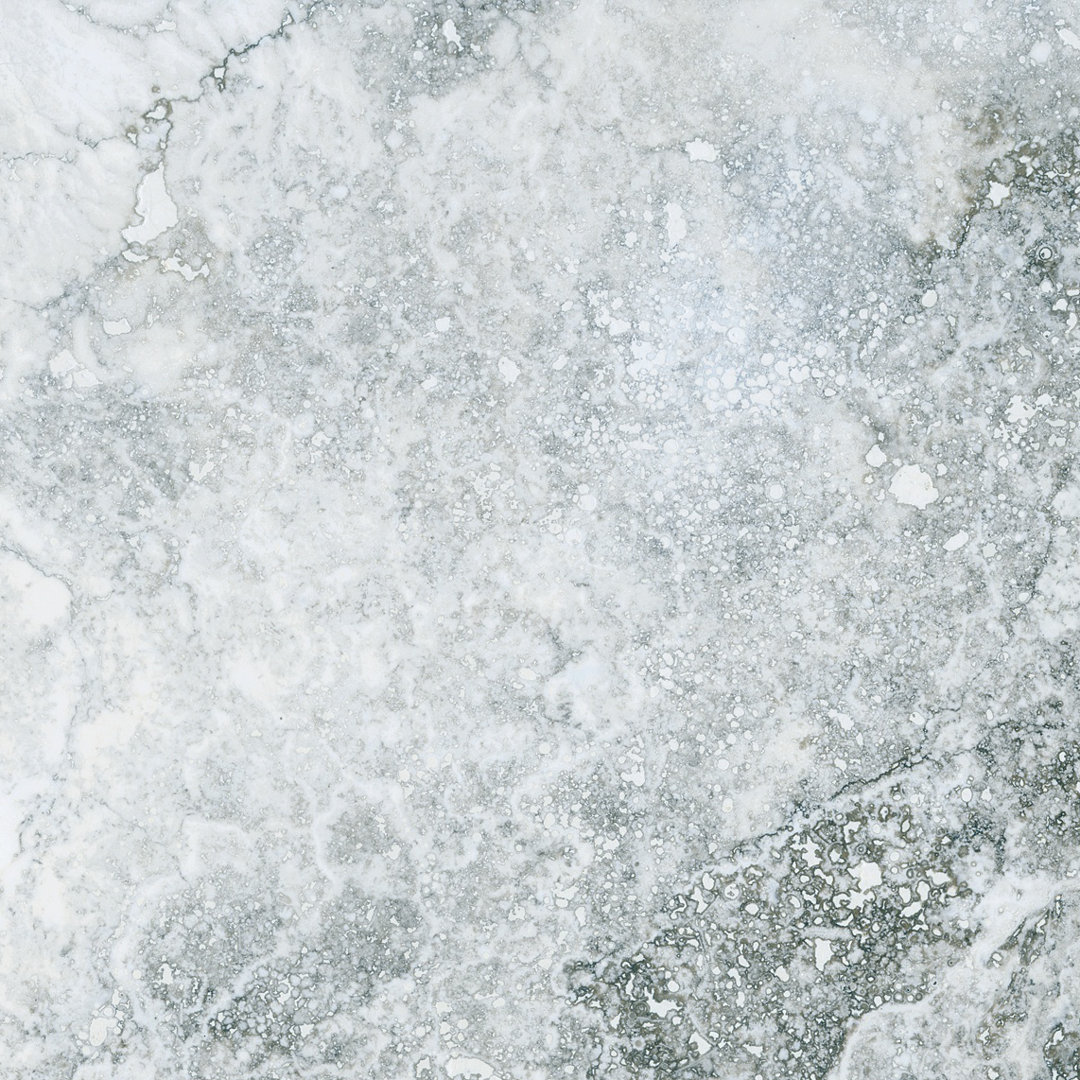 Baroque 18" x 18" Porcelain Field Tile in Blanco Parvatile