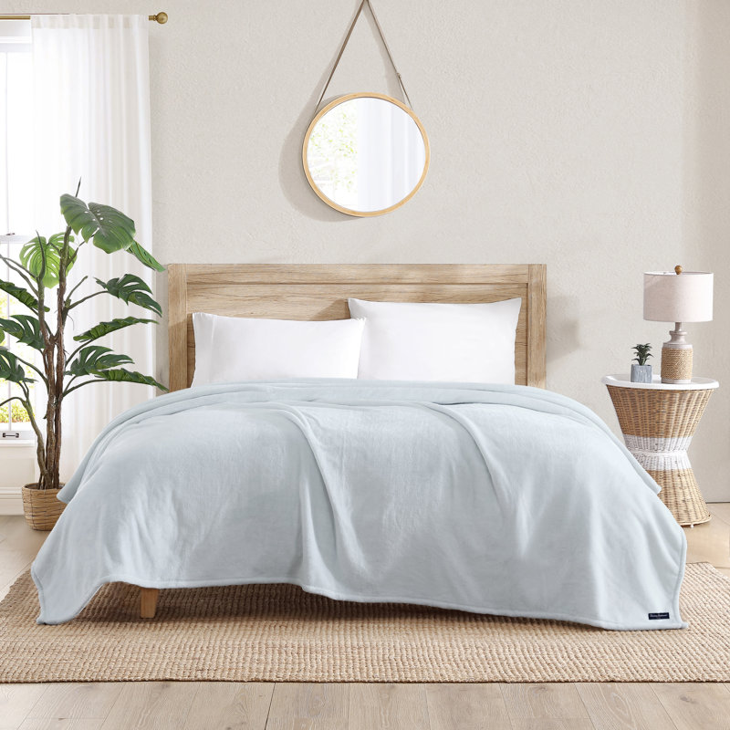 Blanket, Medium Blue, King