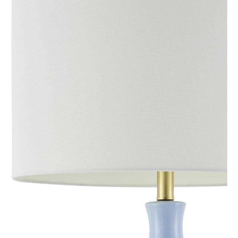 Lampe de table Waithman, Bleu