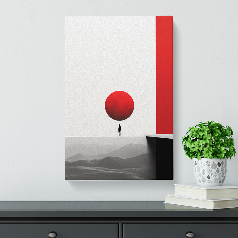 Minimalist Minimalism - Wrapped Canvas, 50cm H x 35cm W x 3cm D