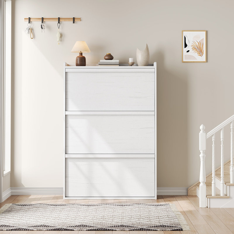 24 - Pair Shoe Storage Cabinet