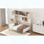 Grand lit escamotable avec armoires de rangement-650453113-650453115