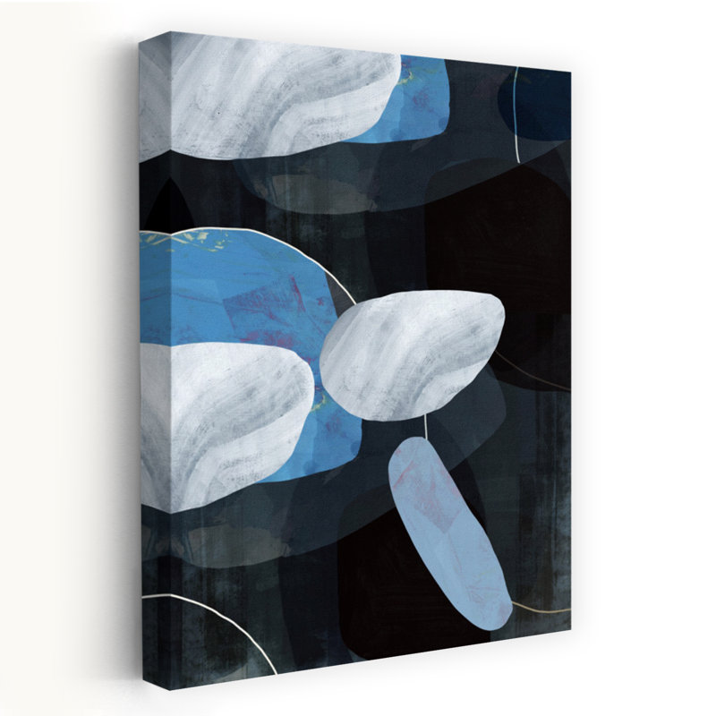 Art contemporain contemporain abstrait, H 36 po x l 24 po