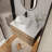 32" Floating Bathroom Vanity with Ceramic Sink and Soft-Close Cabinetry-1862335114