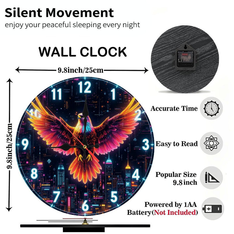 Horloge vibrante