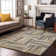 Premium Machine Washable Collett AMF1012 Squares Rug