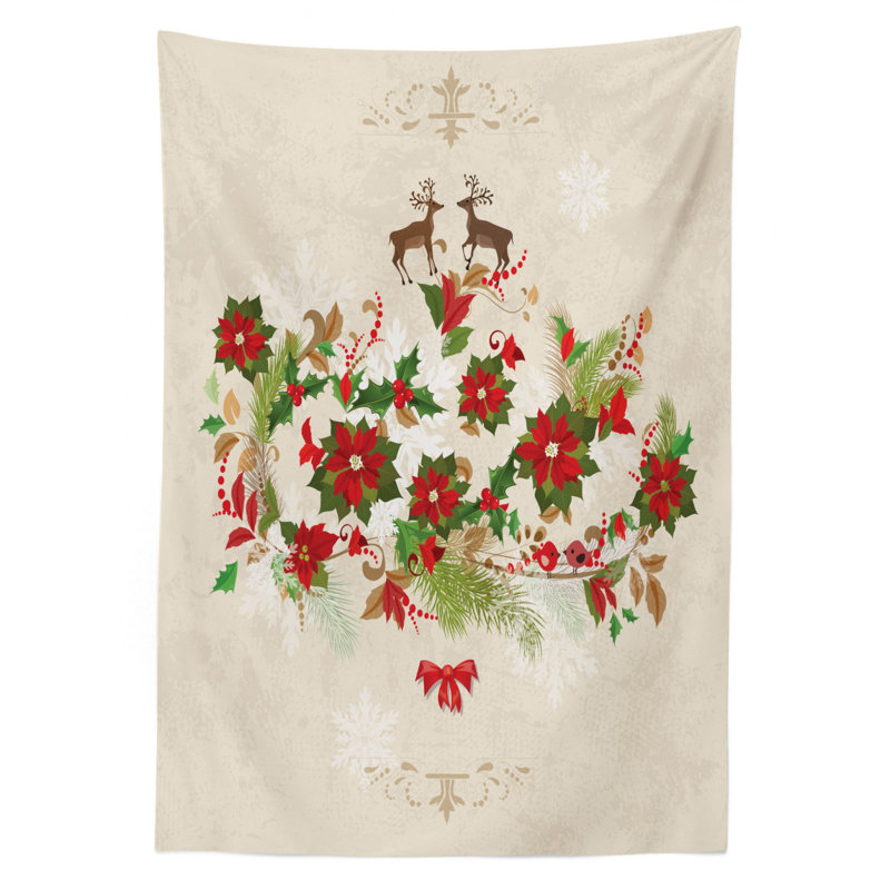 Christmas Tablecloth, 90" x 60"