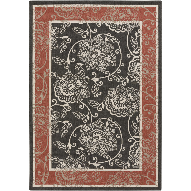 Tapis taupe / brun Amato, Rond 8 pi 9 po