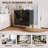 Bailes Modern Wood Nightstand With 2 Drawers-1192134459
