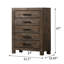 Commode 5 tiroirs Sannah