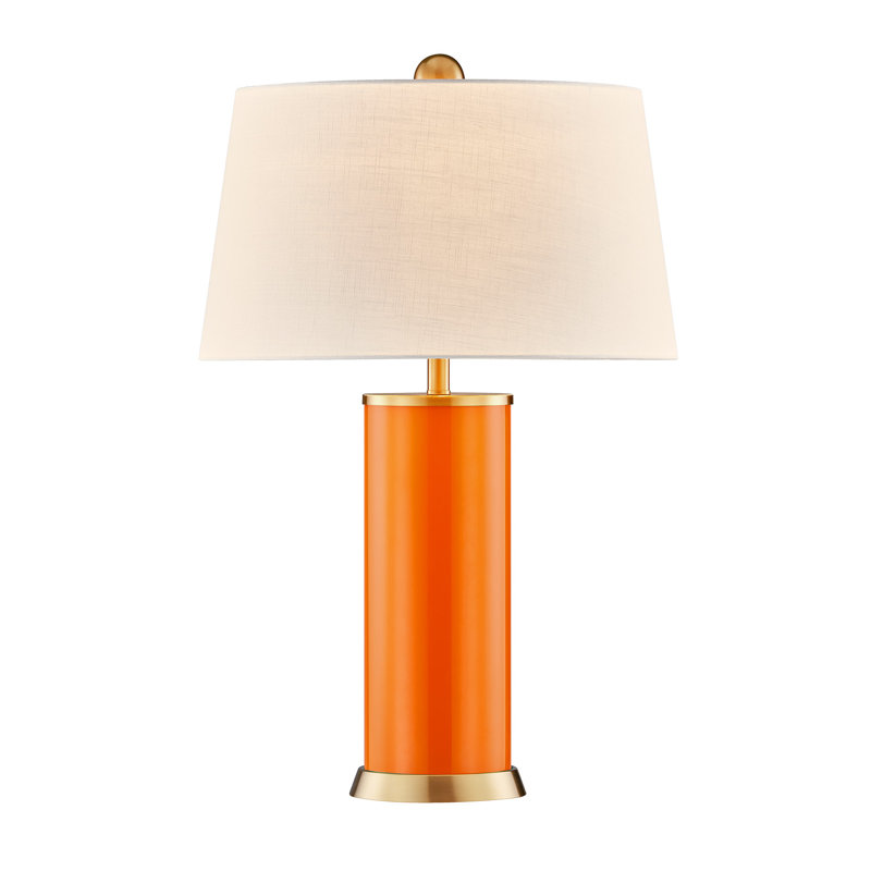 Lampe de table 1 lumière Melissa, Orange