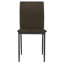 48cm H Velvet Upholstered Metal Armchair-2066400289