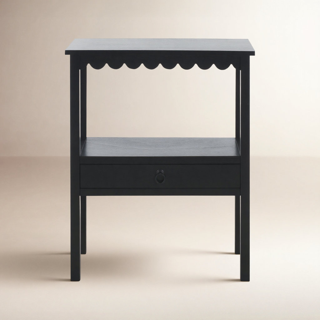 Branden 24" End Table, Matte Black