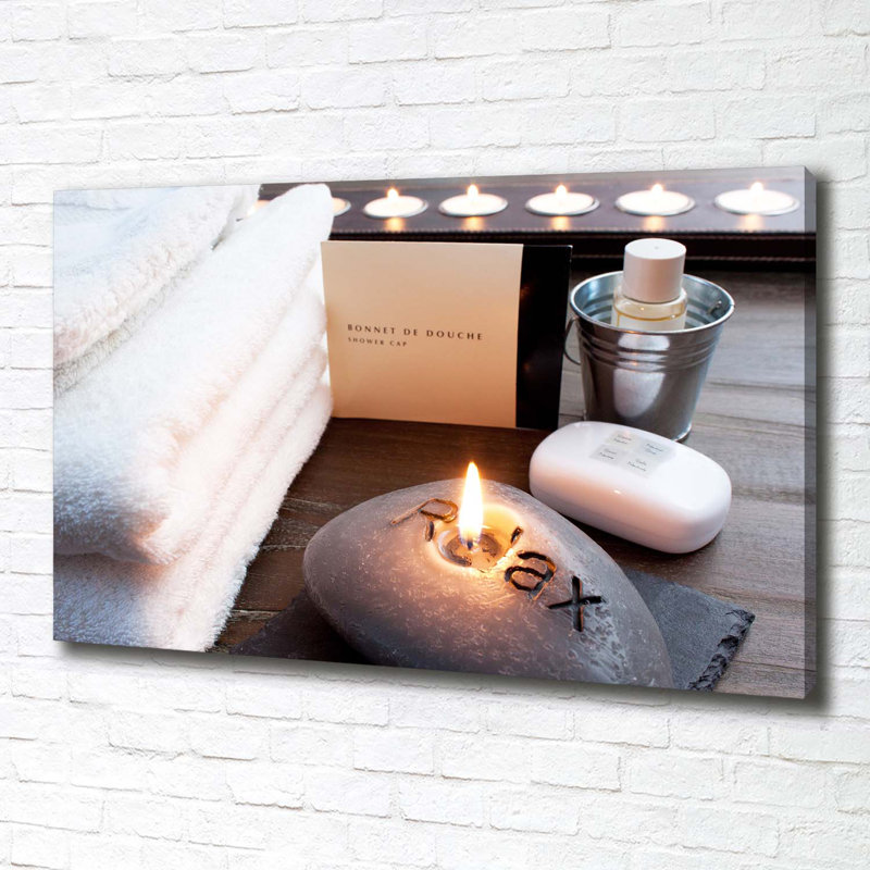 Wellness - Wrapped Canvas Print
