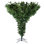 Vickerman Green Upside Down Artificial Unique Tree 7.5' H Lighted Artificial Pine Christmas Tree
